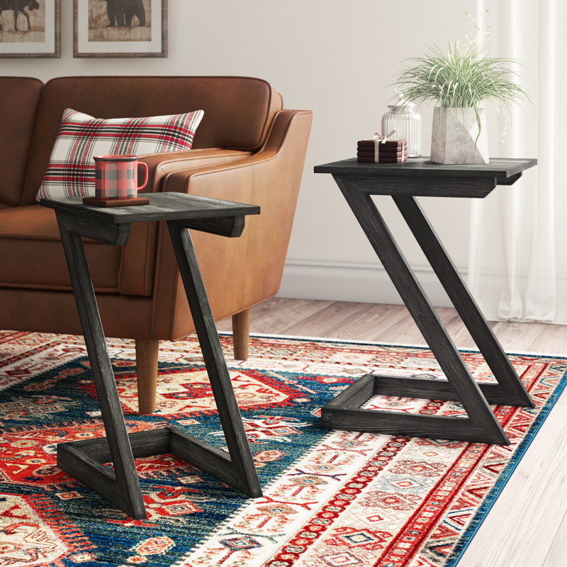 Union Rustic Kaitlin 2 Piece End Table Set & Reviews Wayfair